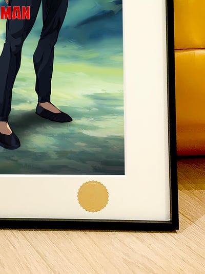 【週邊】星空工作室-埼玉餓狼 一拳超人第三季一擊男ONEPUNCHMAN動畫裝飾畫5