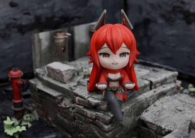 【正版授權】SWIF-勝利女神 泡麵壓公仔16