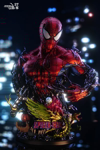 【漫威】27獄-蜘蛛人 胸像系列 第一彈 掙脫12