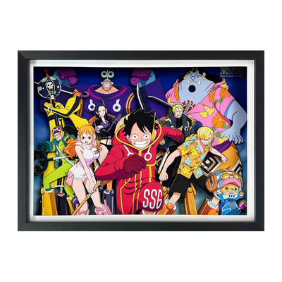 【正版授權】HAPPY LIFE-航海王OP立體畫1