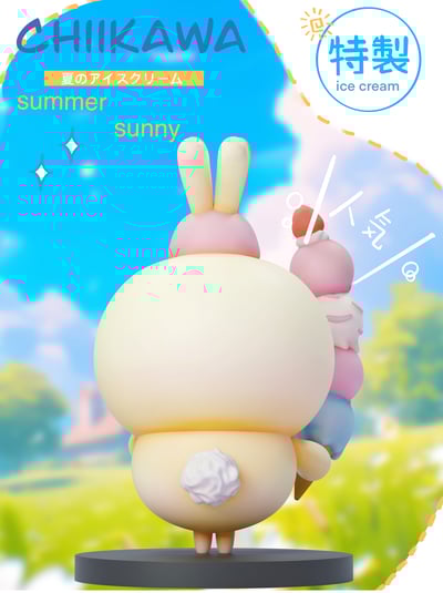 【吉伊卡哇】潮社工作室-chiikawa烏薩奇×星之卡比3