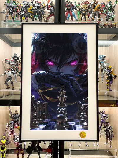 【週邊】星空工作室－CODE GEASS 反叛的魯路修 棋盤魯路修 裝飾畫2