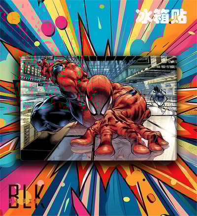 【週邊】巴洛克－漫威 蜘蛛人出擊 裝飾畫＆冰箱貼5