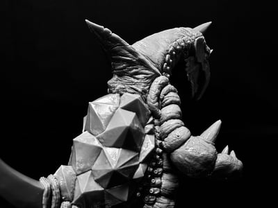 【奧特曼】模咖造物-怪獸圖鑑桌面收藏系列 第一彈 獨角獸巴克西姆2