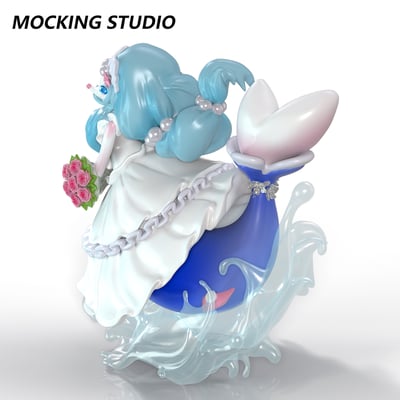 【寶可夢】主意玩家-花嫁系列 婚紗西施海壬4