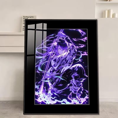 【週邊】橘子工作室－鬼滅之刃 霞光 時透無一郎 裝飾畫1