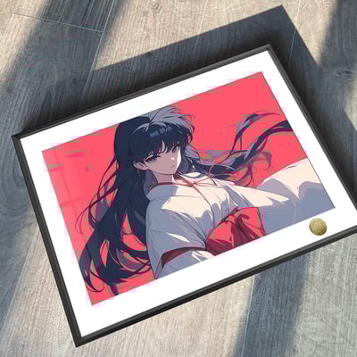 【週邊】皇呱工作室－巫女桔梗 裝飾畫5