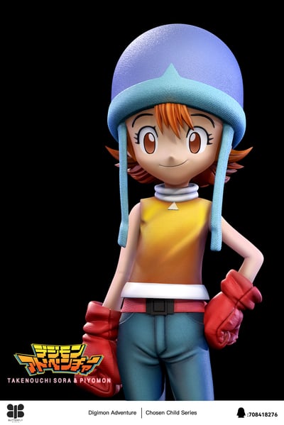 【數碼寶貝】Butterfly Studio-被選中的孩子系列 武之內空（素娜）&比丘獸2