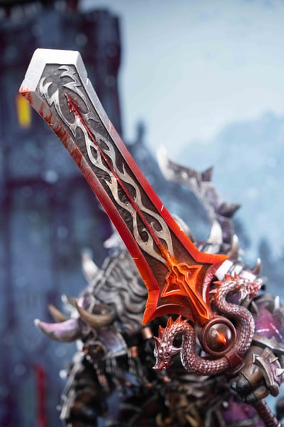 【魔獸世界】嘲顱工作室-經典舊世系列 第一彈 人類大元帥VS牛頭人督軍7