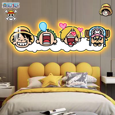 【週邊】阿喵畫社-海賊王床頭燈帶畫4