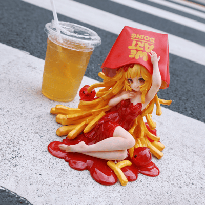 【原創授權】WeArtDoing-沉睡魔咒 薯條少女22