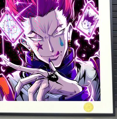 【週邊】H2工作室－全職獵人 西索莫羅 裝飾畫4