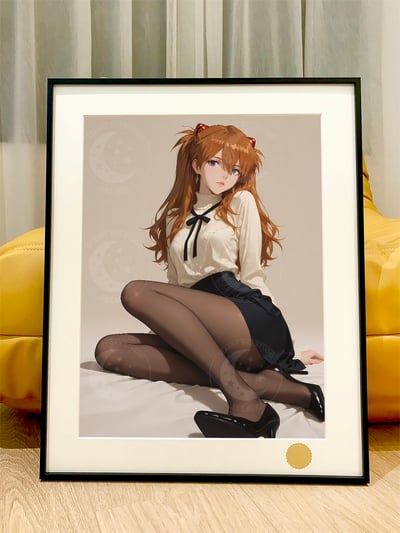 【週邊】星空工作室－新世紀福音戰士 高跟明日香 裝飾畫1