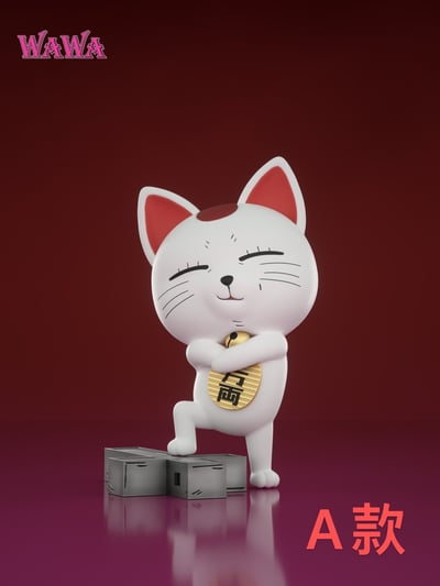 【膽大黨】WAWA studio-當噠當 高速婆婆 招財貓 吹風機高速婆婆1