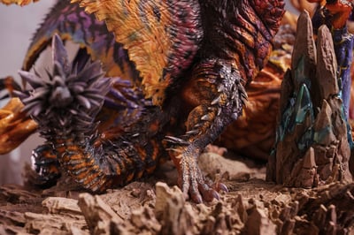 【魔物獵人】龍之邊境工作室DragonFrontierStudio－殲世滅盡龍 VS 天地煌啼龍9