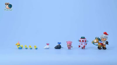 【楓之谷】藍蝸牛工作室(Blue Snail)-冒險島比例世界系列 第二十一彈 玩具城（三）2