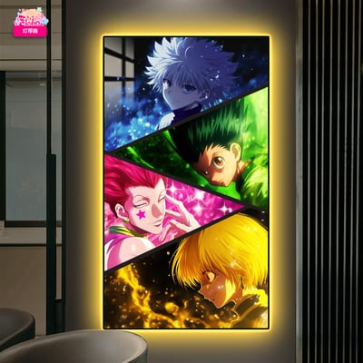 【週邊】阿喵畫社-全職獵人燈帶畫4