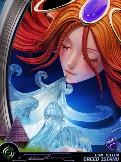 【全職獵人】Scorpion 赤蠍工作室－貪婪之島篇 小傑＆奇犽9