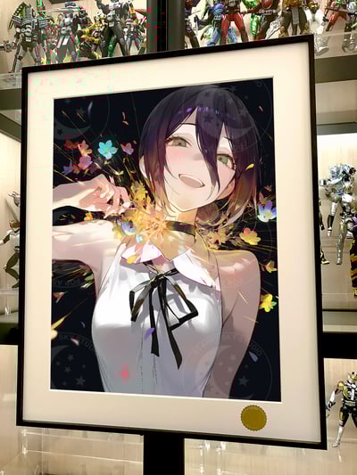 【週邊】星空工作室-爆炸蕾塞 電鋸人鏈鋸人Chainsaw Man電次瑪奇瑪帕瓦動畫裝飾畫3