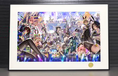 【週邊】H2工作室－絕區零 裝飾畫2