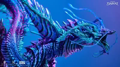 【正版授權】Spiral Studio-HoF系列 泰坦提亞瑪特 海龍9