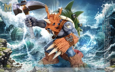 【數碼寶貝】MINE圖鑑補全-完全體 第六彈 祖頓獸1