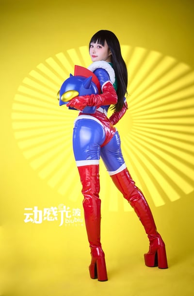 【蠟筆小新】動感光波-道具系列 動感超人頭盔（海外現貨）9