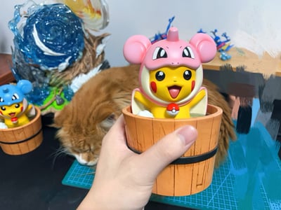 【寶可夢】破殼Studio-泡澡拉普拉斯變皮5