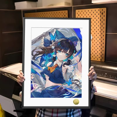 【週邊】皇呱－東方Project 可愛女巫 博麗靈夢 裝飾畫2