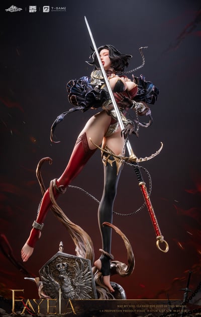 【正版授權】PIJI 否極-AmerFort藝術家 星輪系列 獻祭騎士 法艾拉6