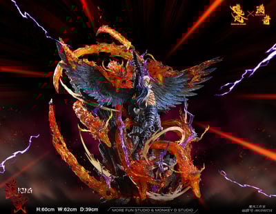 【海賊王】魔風 x 漫奇-皇副系列 第一彈 百獸海賊團大看板 炎災 燼8