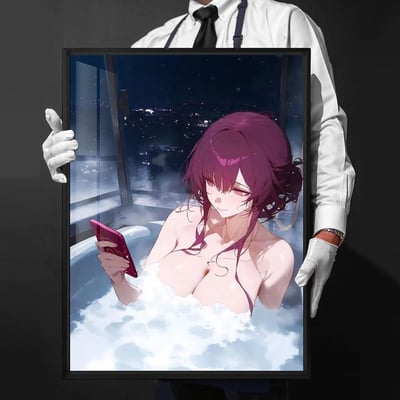 【週邊】千鳥社-卡芙卡Kafka崩壞星穹鐵道卡媽午睡毯地毯裝飾畫2