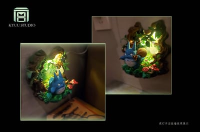 【宮崎駿】宮作坊KYUU STUDIO-宮崎駿自然密語系列 第一彈 樹洞龍貓5