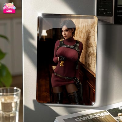 【週邊】阿喵畫社－惡靈古堡 站姿 艾達王 裝飾畫6