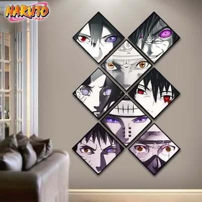 【週邊】阿喵畫社－輪迴眼 八宮格卡磚4