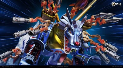 【數碼寶貝】瘋巢CN studio－鋼鐵加魯魯 千兆導彈2