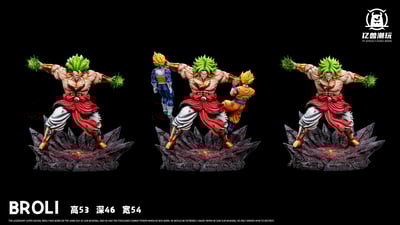 【七龍珠】億獸-Studio-布羅利VS悟空貝吉塔10