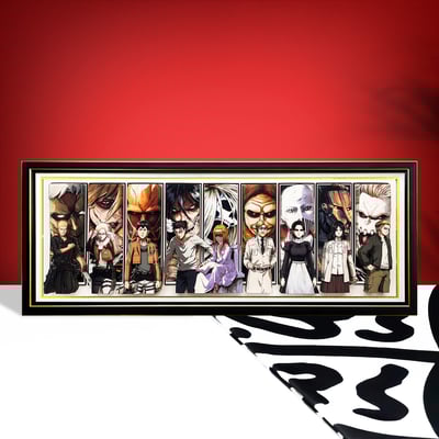 【週邊】浮沉工作室-九大巨人合集立體畫2