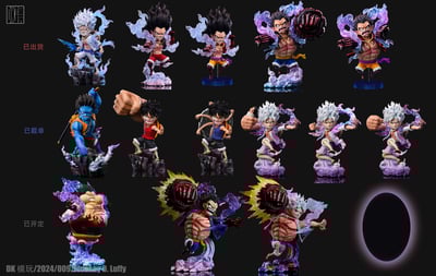 【海賊王】DK模玩-彈跳路飛2.0尼卡版5