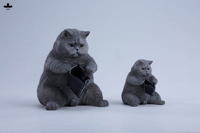 【正版授權】JXK－錢包空空貓11