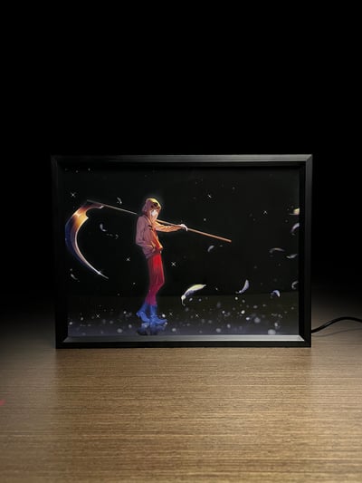 【週邊】萌萌匠-殺戮天使藍牙音箱導光畫7