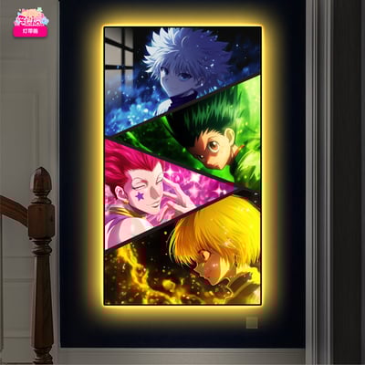 【週邊】阿喵畫社-全職獵人燈帶畫6