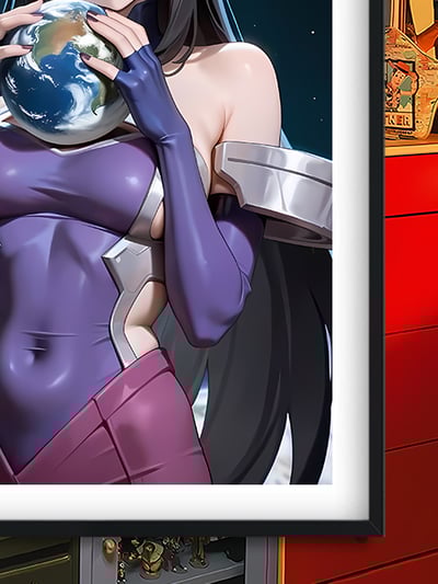 【週邊】巴洛克－漫威 吞妹 裝飾畫 & 冰箱貼3