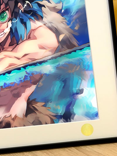 【週邊】星空工作室-嘴平伊之助 鬼滅之刃無限城篇炭治郎九柱蝴蝶忍鬼殺隊動漫二次元裝飾畫4