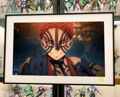 【週邊】星空工作室－鬼滅之刃 邪笑猗窩座 裝飾畫2