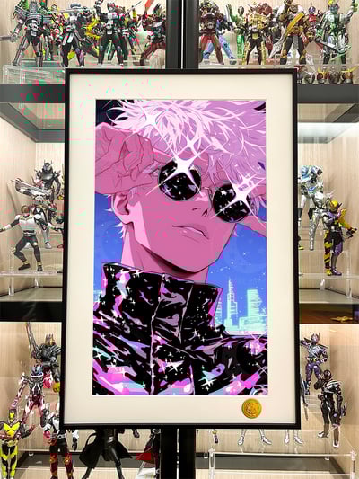 【週邊】星空工作室－咒術迴戰 閃光五條悟 裝飾畫2