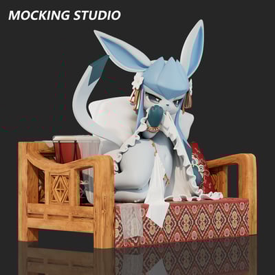 【寶可夢】主意玩家－舞娘伊布系列 冰伊布6