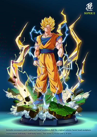 【七龍珠】BUU STUDIO-超級賽亞人二 悟空2