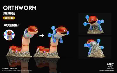 【寶可夢】玩得Wonder studio-催眠貘進化組＋鬃岩狼人進化組＋拖拖蚓9