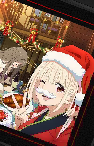 【週邊】千鳥社-莉可麗絲聖誕錦木千束井上瀧奈裝飾畫3